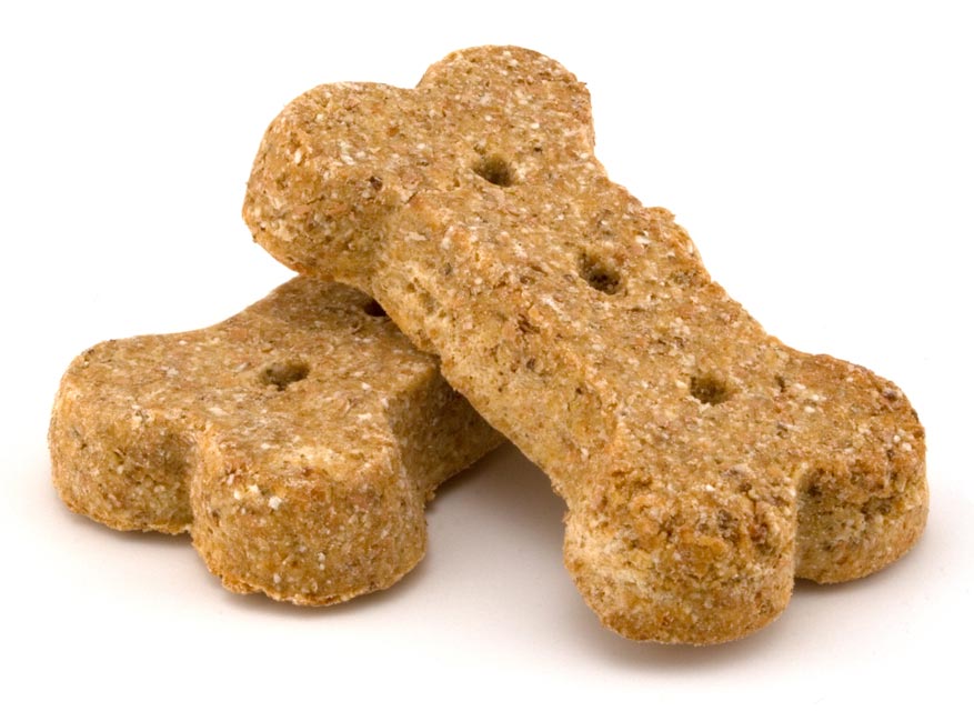 Learn how to make crispy homemade dog treats.